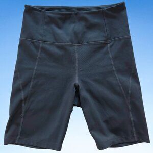 Girlfriend Collective Black High-Rise Bike Short, Sz S